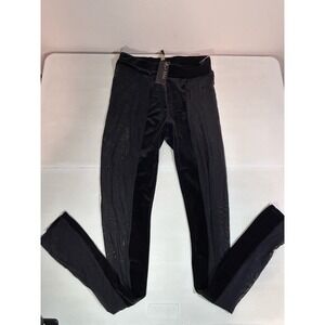 Posh By V Women's Stretch Tori Leggings Pants See Through Lingerie Size Medium